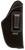 Bulldog DIP7 Deluxe  IWB Black Suede Like Belt Clip Fits Glock 19/2.50-3.75" Barrel Right Hand