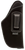 Bulldog DIP7 Deluxe  IWB Black Suede Like Belt Clip Fits Glock 19/2.50-3.75" Barrel Right Hand