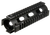 UTG Pro MTU001 Pro Quad Rail Handguard Drop-In Aluminum Black Anodized Hardcoat Picatinny Rail, For Carbine AR-15