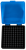 Berry's 83500 Ammo Box  22LR Blue/Black Polypropylene 100rd