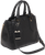 Bulldog BDP020 Satchel Purse w/Holster Black Leather for Small Autos & Revolvers Ambidextrous Hand