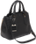 Bulldog BDP020 Satchel Purse w/Holster Black Leather for Small Autos & Revolvers Ambidextrous Hand