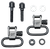 GrovTec US Inc GTSW07 Locking Forend Set Air Rifle 1" Detachable Black Oxide Crosman 1400 Steel