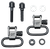 GrovTec US Inc GTSW07 Locking Forend Set Air Rifle 1" Detachable Black Oxide Crosman 1400 Steel