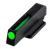 TruGlo TGTG131RT1 TFO  Green/Tritium/Fiber Optic Front Sight-Green/Tritium/Ruger SR9/SR9c