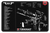 TekMat TEKR171911 1911 Cleaning Mat Black/White Rubber 11"x17" 1911 Parts Diagram