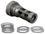 Yankee Hill 4302MB28A QD Light Tactical Muzzle Brake made of Black Finish Steel with 1/2"-28 tpi Threads for 30 Cal AR-Platform