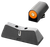 XS Sights GL0011S5N DXT2 Big Dot Night Sights fits Glock  Black | Green Tritium Orange Outline Front Sight Green Tritium White Outline Bar Rear Sight