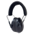 Radians CSE40BX Tactical Lowset Passive Muff Polymer 21 dB Over the Head Black Adult 1 Pair