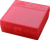 MTM Case-Gard P1004429 Ammo Box Flip-Top Multi Caliber Clear Red Polypropylene 100rd