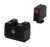 Rival Arms RA4A231G In-Line MOS Night Sights for G17/G19  Green Tritium Orange Outline Front Sight-Green Tritium White Outline Rear Sight