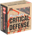 Hornady 90250 Critical Defense  9mmLuger 115gr Hornady Flex Tip eXpanding 25 Per Box/10 Case