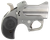 Bond Arms BARN Roughneck  45 ACP 2 Shot 2.50" Rough Matte Stainless Steel Barrel & Frame, Black Rubber Grips
