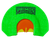 Primos PS1267 The Lucy  Diaphragm Call Triple Reed Turkey Hen Sounds Attracts Turkey Green Plastic Bat Cut