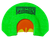 Primos PS1267 The Lucy  Diaphragm Call Triple Reed Turkey Hen Sounds Attracts Turkey Green Plastic Bat Cut