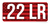 MTM Case-Gard CL22LR  Ammo Caliber Labels