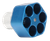 Pachmayr 02654 Competition Speedloader made of Aluminum with Blue Finish for S&W L Frame Holds up to 6rds
