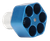 Pachmayr 02654 Competition Speedloader made of Aluminum with Blue Finish for S&W L Frame Holds up to 6rds