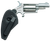 North American Arms 22MCHG Mini-Revolver  22 LR/22 WMR 5 Shot 1.63" Stainless Steel Barrel, Frame & Cylinder, Black Synthetic Holster Grip, Exposed Hammer