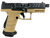 Walther Arms 2877520 PDP Compact Pro SD 9mm Luger 15+1 4.60" Threaded Barrel, Black Optic Cut/Serrated Slide, FDE Polymer Frame with Pic. Rail, Performance Duty Textured Polymer Grip, Flared Magwell