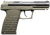 Kel-Tec PR57GRN PR57  Compact Frame 5.7x28mm 20+1 4" Black Steel Barrel, OD Green Optic Ready/Serrated Slide, OD Green Textured Grip
