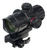 UTG SCPDS3840W ITA  Black Anoidized 1x 38mm Tube 4 MOA Red/Green CBQ Dot Reticle