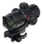UTG SCPDS3840W ITA  Black Anoidized 1x 38mm Tube 4 MOA Red/Green CBQ Dot Reticle
