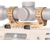 Reptilia LLC 100155 AUS Optic Mount FDE 7075-T6 Aluminum 34mm Tube Mil-Spec 1913 Picatinny Rail Mount