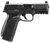FN 66101389 545 MRD Full Size 45 ACP 10+1 4.10" Black Target Crown Steel Barrel, Black PVD Optic Cut/Serrated Steel Slide & Polymer Frame w/Picatinny Rail, Ambidextrous