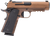 Sig Sauer 1911XCA45CXR3 1911 XCarry 45 ACP 8rd 5.75" Black DLC Coyote PVD Optic Ready Stainless Steel Slide Coyote PVD Black G10 Grip