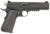 Girsan 392060 MC1911 S Untouchable Full Size 45 ACP 8+1 5" Black Steel Barrel, Black Serrated Steel Slide & Frame w/Beavertail & Picatinny Rail, Black Polymer Grip