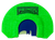 Primos PS1266 The Blair  Diaphragm Call Turkey Hen Sounds Attracts Turkey Green Plastic