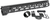 MIDWEST INDUSTRIES INC MICRM14 M-Series AR-15 6061 Aluminum Black Hard Coat Anodized 14"