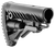 FAB Defense FXGLR16B GLR-16  Buttstock for AR-15/ M16/ M4 Fixed Storage Compartment & Anti-Rattle Mechanism Black Polymer