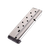 CMC Products 13111 Power Mag  10rd 38 Super Fits 1911 Government Stainless Steel w/ Black Base Pad
