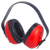 Radians DF0310HC Def-Guard Muff Polymer 23 dB Over the Head Black/Red Adult 1 Pair