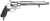 Smith & Wesson 170262 Performance Center Model 460 XVR 460 S&W Mag 5rd 10.50" with Rail Barrel Overall Stainless Stainless Steel with Black Polymer Grip Includes Muzzle Brake
