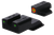 TruGlo TG231MP4C Tritium Pro  Black | Green Tritium Orange Outline Front Sight Green Tritium Rear Sight