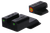 TruGlo TG231MP4C Tritium Pro  Black | Green Tritium Orange Outline Front Sight Green Tritium Rear Sight