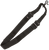 Tac Six 8910 Citadel Single Point Sling Black Webbing 42"-54" OAL Bungee MSR