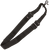 Tac Six 8910 Citadel Single Point Sling Black Webbing 42"-54" OAL Bungee MSR