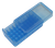 MTM Case-Gard P50SS4524 Side-Slide Ammo Box Pistol Multi-Caliber Handgun Clear Blue Plastic 50rd