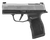 Sig Sauer 365X9SXR3P P365X  Micro-Compact Frame 9mm Luger 12+1 3.10" Steel Barrel, Stainless Steel Optic Ready/Serrated Slide, Black Stainless Steel Frame w/Accessory Rail, Polymer Grip