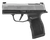 Sig Sauer 365X9SXR3P P365X  Micro-Compact Frame 9mm Luger 12+1 3.10" Steel Barrel, Stainless Steel Optic Ready/Serrated Slide, Black Stainless Steel Frame w/Accessory Rail, Polymer Grip