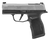 Sig Sauer 365X9SXR3P P365X  Micro-Compact Frame 9mm Luger 12+1 3.10" Steel Barrel, Stainless Steel Optic Ready/Serrated Slide, Black Stainless Steel Frame w/Accessory Rail, Polymer Grip