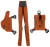 Galco CL2212 Classic Lite 2.0 Shoulder System Size Fits Chest Up To 56" Natural Leather Fits 1911 Fits Bersa Thunder Right Hand