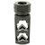 FORTIS MUZZLE BRAKE 9MM 1/2X36 BLK