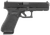 Glock PV1750203 G17 V Standard Frame 9mm Luger 17+1 4.49" Black GMB Barrel, Black nDLC Steel Serrated Slide  Black Polymer Frame w/Accessory Rail, Textured Polymer Grip,  Ambidextrous