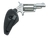 North American Arms 22MHG Mini-Revolver  22 WMR 5 Shot 1.63" Stainless Steel Barrel, Frame & Cylinder, Black Synthetic Holster Grip, Exposed Hammer