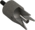 Hornady 050173 Lock-N-Load 4-Blade Outside Diameter Deburring Tool Silver Steel